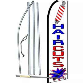 NeoPlex Hair Cuts Complete Swooper Flag Bundle