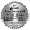Milwaukee Circular Saw Blades,8-Inch Blade