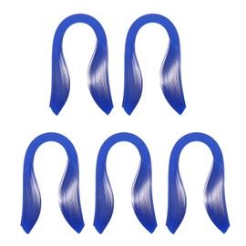 PATIKIL Quilling Strips Paper 600pcs 5mm 39cm Origami Paper Quilling Kits for Art DIY Hand Craft Christmas, Dark Blue