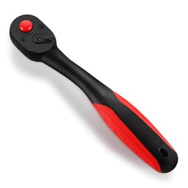 SENESS 1/2" Drive Ratchet, 72 Tooth Compound Ratchet, Quick Release, Socket Wrench, Reversible Gear Wrench 72 Tooth, Chrome Vanadium Steel