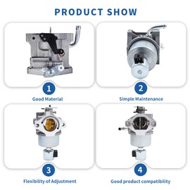 Carburetor Replacement for Briggs Stratton 594601 591736 794136 795486 796250 796587 331777 331707 331877 Models carb