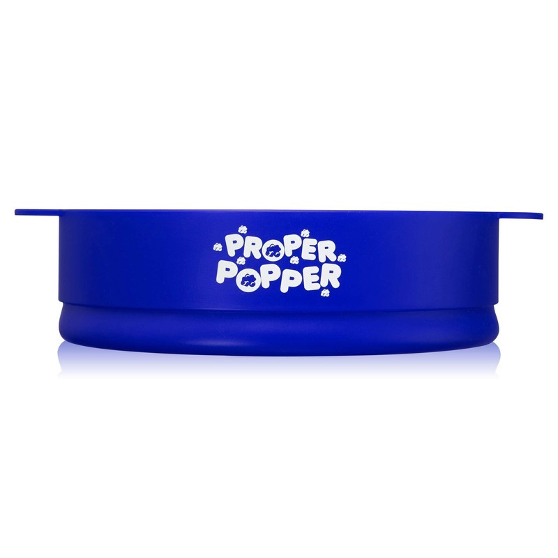 The Original Proper Popper Microwave Popcorn Popper, Silicone Popcorn Maker,