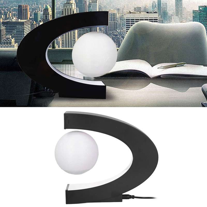 Levitating Moon Lamp ABS Floating Moon Night Light for Office
