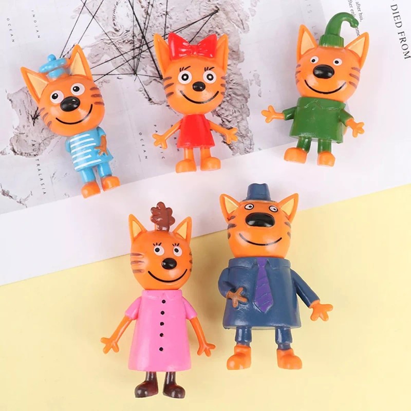 SJTR Kid E Cats Set De 5 Figuras