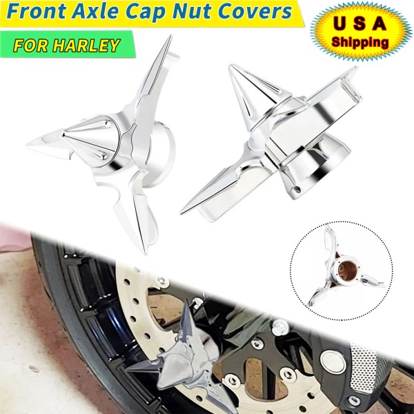 Unbranded Spun Blade Spinning Front Axle Nut Cover Bolt For