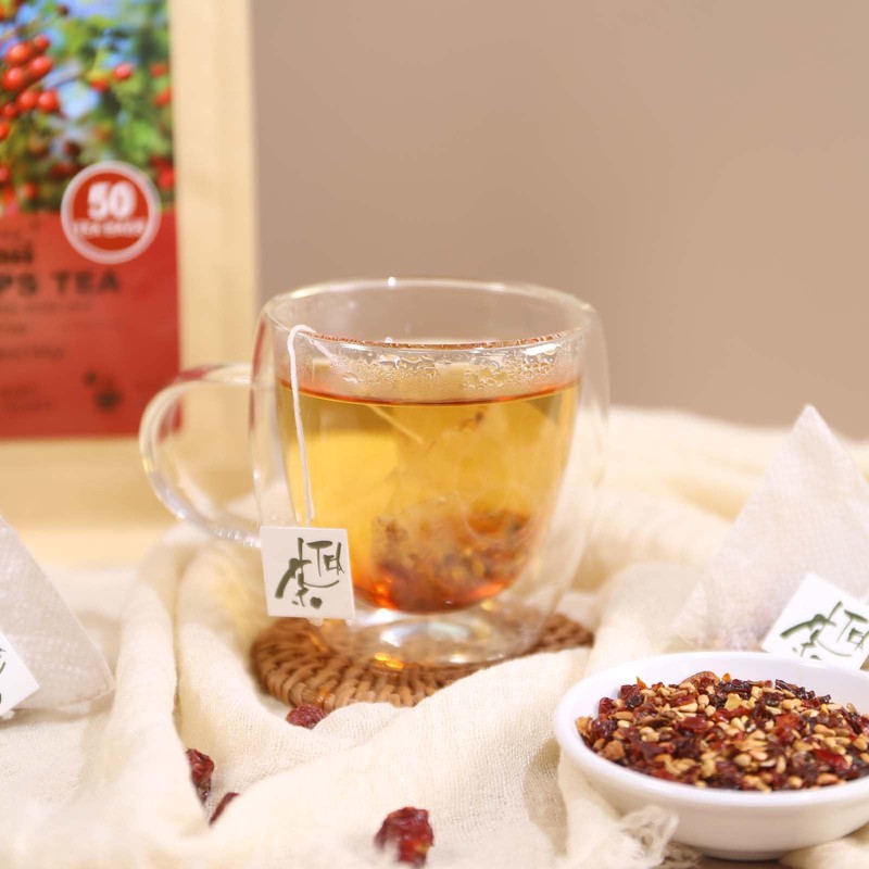 FullChea - Rose Hips Tea Bags, 50 Count, Dried Rose