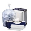 Plasticplace 7-10 Gallon Trash Bags│8 Microns│Clear Garbage Can High Density