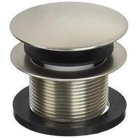 Westbrass D398R-07 Bath Drain, Satin Nickel