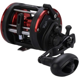 Sougayilang Trolling Reel Level Wind Conventional Reel Graphite Body Fishing Reel, Durable Stainless-Steel, Large Line Capacity- 30L