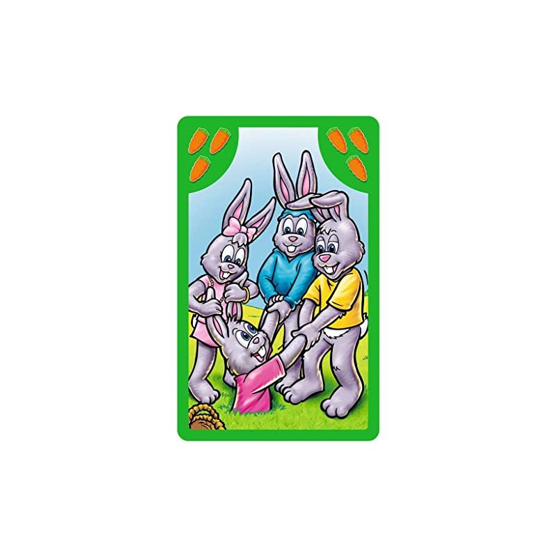 Ravensburger 20433 5 "Quartet Lotti Karotti Card Game