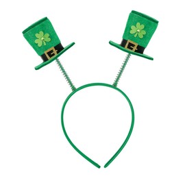 ABOOFAN St Patricks Day Hat Headband Women's Plastic Hat Irish Festival Accessory St Patricks Day Hair Band Women's Fashion Headpiece
