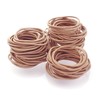 My Lello Small Natural Beige Hair Elastics Ponytail Holders No