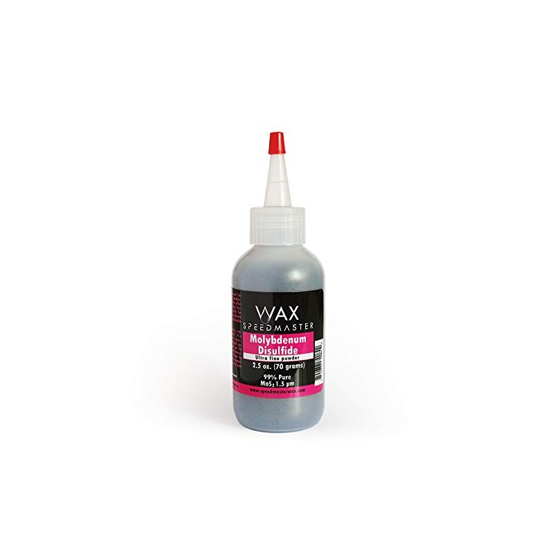Speedmaster Wax Molybdenum Disulfide Powder MoS2 in 2.5 oz, Ultra