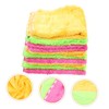 Ipetboom 9pcs Absorbent Coral Fleece Dishcloths Dish Rags Towelling Tea