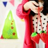 CL Bolsa Magica Fresa Ecologica Mandado Plegable Reutilizable