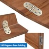 Auvotuis 4Pcs Heavy Duty Folding Table Hinges, Bronze Sewing Machine