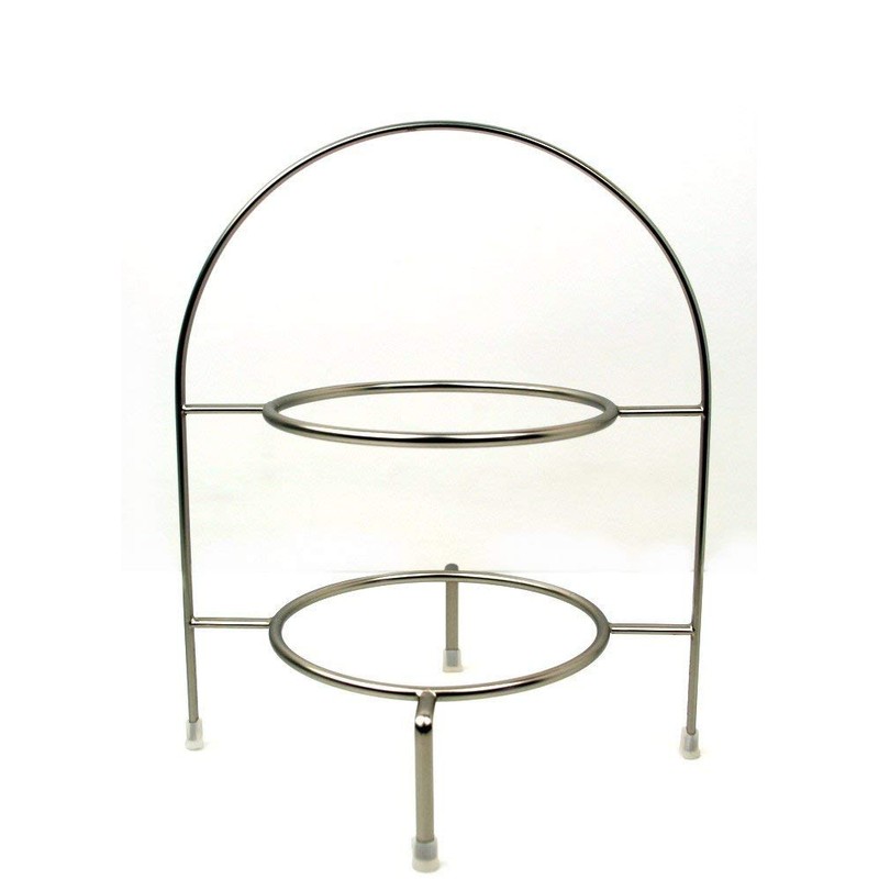 ASA stainless steel plate stand, 21 x 21 x 28