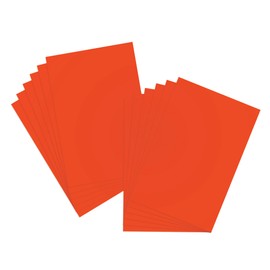 BAZIC 25-Pack Red 22" x 28" Colored Poster Board Paper, Acid-Free, 3ply, 250gsm, Matte Finish, Perfect for School Projects, Art & Craft
