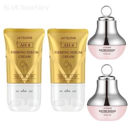 Neck-Eye Care Tightening & Revitalizing Set - Smooth of Fine Lines, Eye & Neck Treatment, Skin Moisturizer, Deep Moisturizing Firming Skincare:_A+B*2