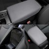 JXAUTOPART Car Center Console Box Armrest Cover Pad Faux For