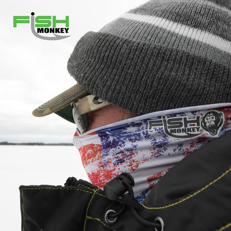 Fish Monkey FM40 Performance Face Guard Bass, Off Shore
