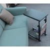 AIZ Overbed Table, Height Adjustable Sofa Side Slide Under Table,