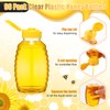 Tioncy 96 Pcs 8oz Plastic Honey Squeeze Bottles Bulk Honey