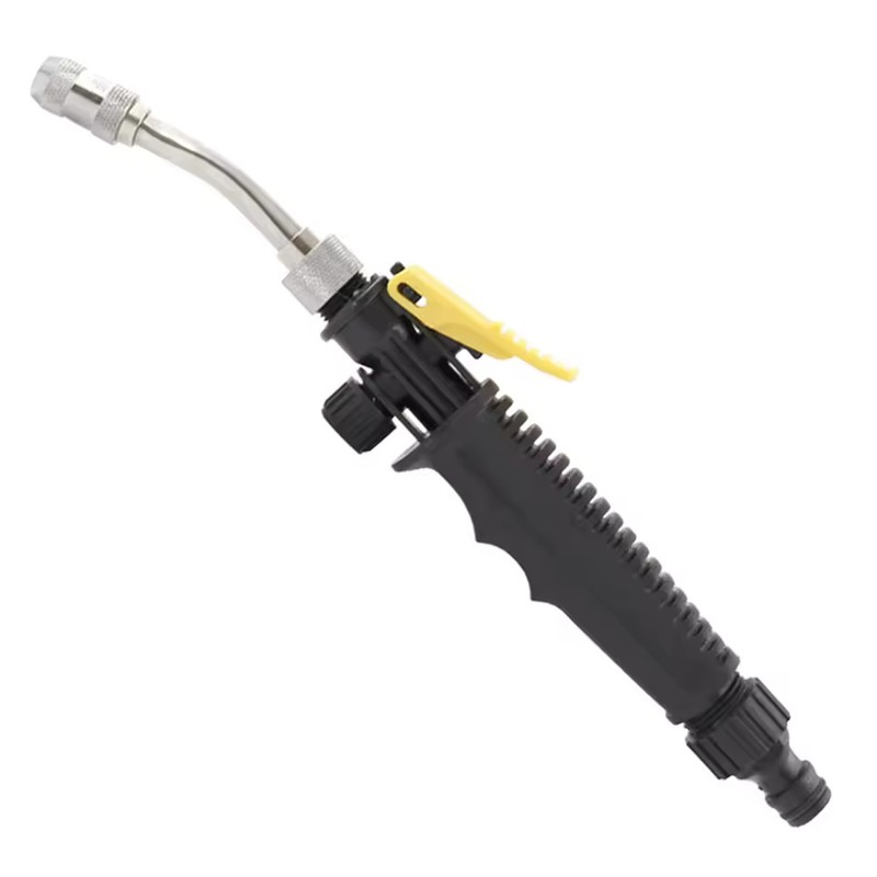 1-Pack 11.81–28.35 Inch Metal High-Pressure Water Jet Hose Wand