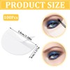 Pack of 100 eyeshadow protector pads, eye shadow stencils, eyelid