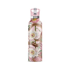 Bougie Taboo Insulated Water Bottle, Gift Tube, 25-Ounces, Stainless Steel, Multicolor, Kitchen Décor