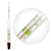 Fish Tank Aquarium Glass Float Hydrometer w/ Thermometer Salt Water