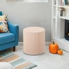 sourcing map Ottoman Cover Round, Stretch Ottoman Slipcover Fit Diameter