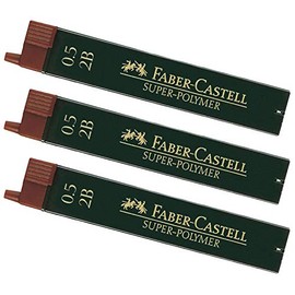 Faber-Castell Feinminen im Etui (,5 mm 2B (36 Minen))