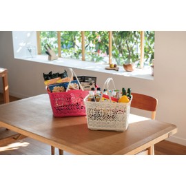 Himalayan Chemical Industry Fairy Basket, S, Deep Pink, 15.2 x 10.6 x 10.2 inches (385 x 270 x 260 mm), DP