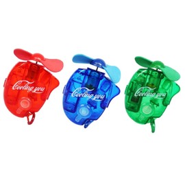 ATBOTP Portable Water Misting Fan Handheld Mini Personal Outdoor Carabiner Spray Fans (3 Piece Set)