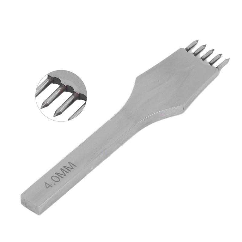 Leather Pricking Iron Round Cutting Mirror Polished High Speed Steel