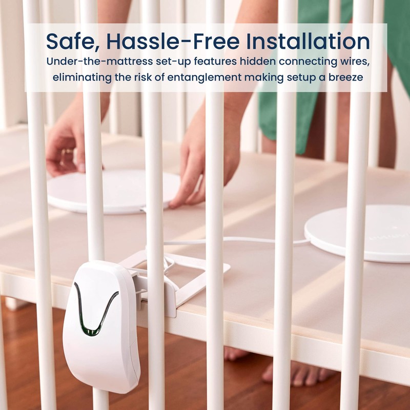 The New Babysense 7 Under-The-Mattress Baby Breathing Movement Monitor -