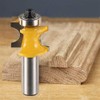 Mesee Pack of 5 Wheel Router Bits, Bullnose Cutter Set,