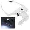 Headband Magnifying Glasses USB Charging 5 Lenses 1.0X 1.5X 2.0X