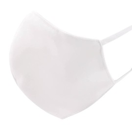 AENUANCE Cloth Mask, Ver3, Shape Stability, 3D Type, Nose Wire, For Adults, Made in Japan, Clense Antibacterial Fabric, Ag+ Silver Ion Antibacterial, Large Size