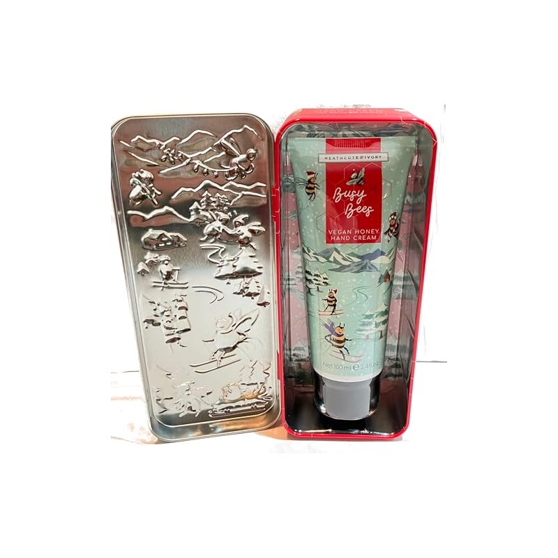 Heathcote & Ivory Busy Bees Skiing Vegan Honey Hand Cream