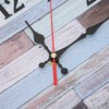 Wall Clock Industrial Style Silent Quartz Movement Density Board Large