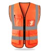 HYCOPROT Safety Vests High Visibility Reflective Vest Executive Manager Jacket