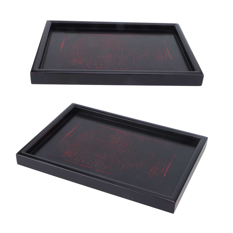 Wooden Snack Tray Food Serving Tray Tea Ceremony Holder for