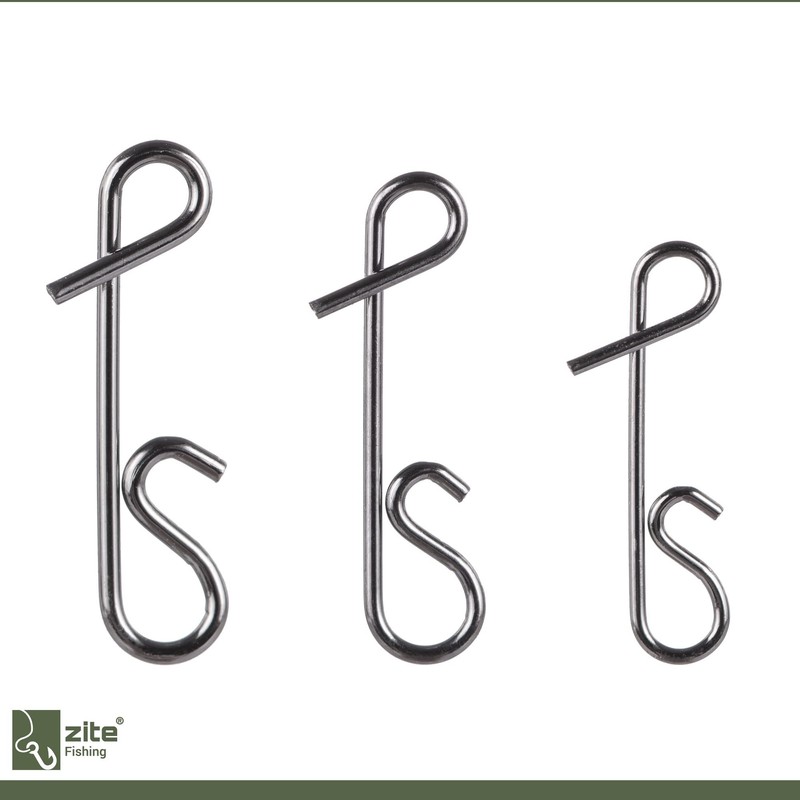 Zite Fishing Knotless Connector Set Fishing | 90 Pieces No-Knot