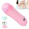 Hair Removal Waxing Roller Kit Milk Wax Aloe Vera Wax