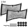 sourcing map 2pcs 2-Layer Small Cargo Net 21" x 9.8"