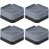 GOTISO Anti-Vibration Riser for Washing Machines, Anti-Vibration Rubber, Bottom Lift