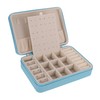 LIFKOME Portable Jewelry Organizer Case for Travel Compact Storage Box