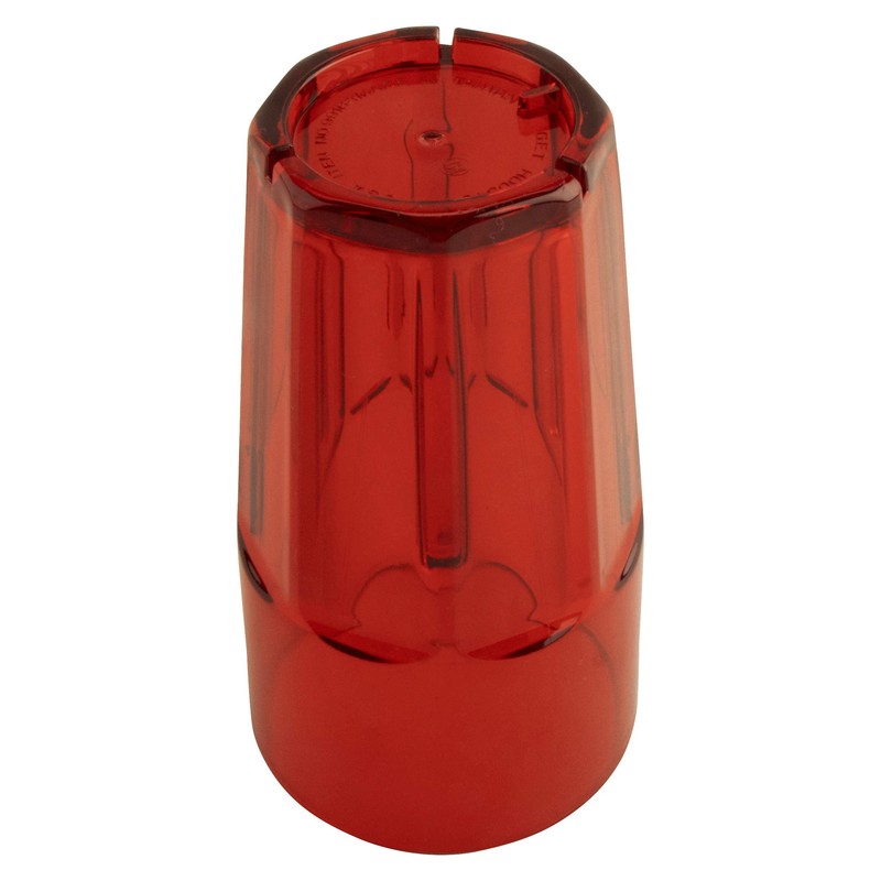 GET 9916-1-R BPA-Free Faceted Plastic Tumbler, 16 Ounce, Red (Set